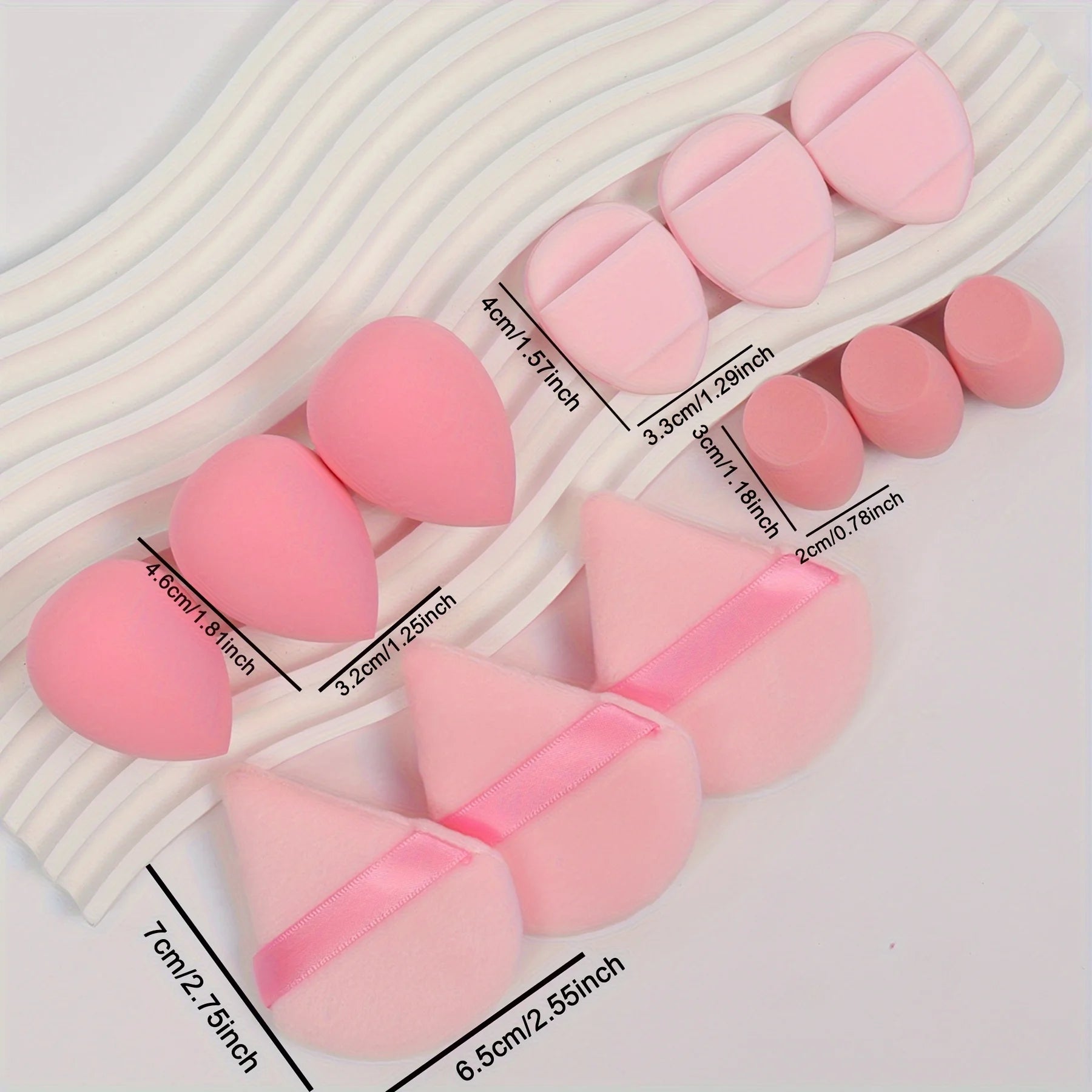 12- Pieces Makeup Sponge Set