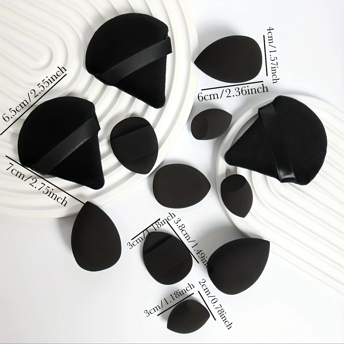 12- Pieces Makeup Sponge Set