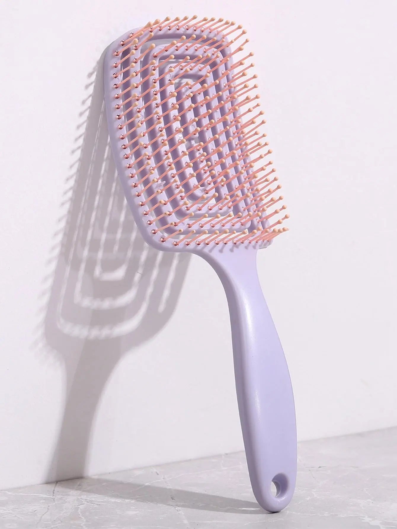 Detangling Hair Brush – Flexible Massage Comb with Hollow Design for Quick Drying & Scalp Relaxation