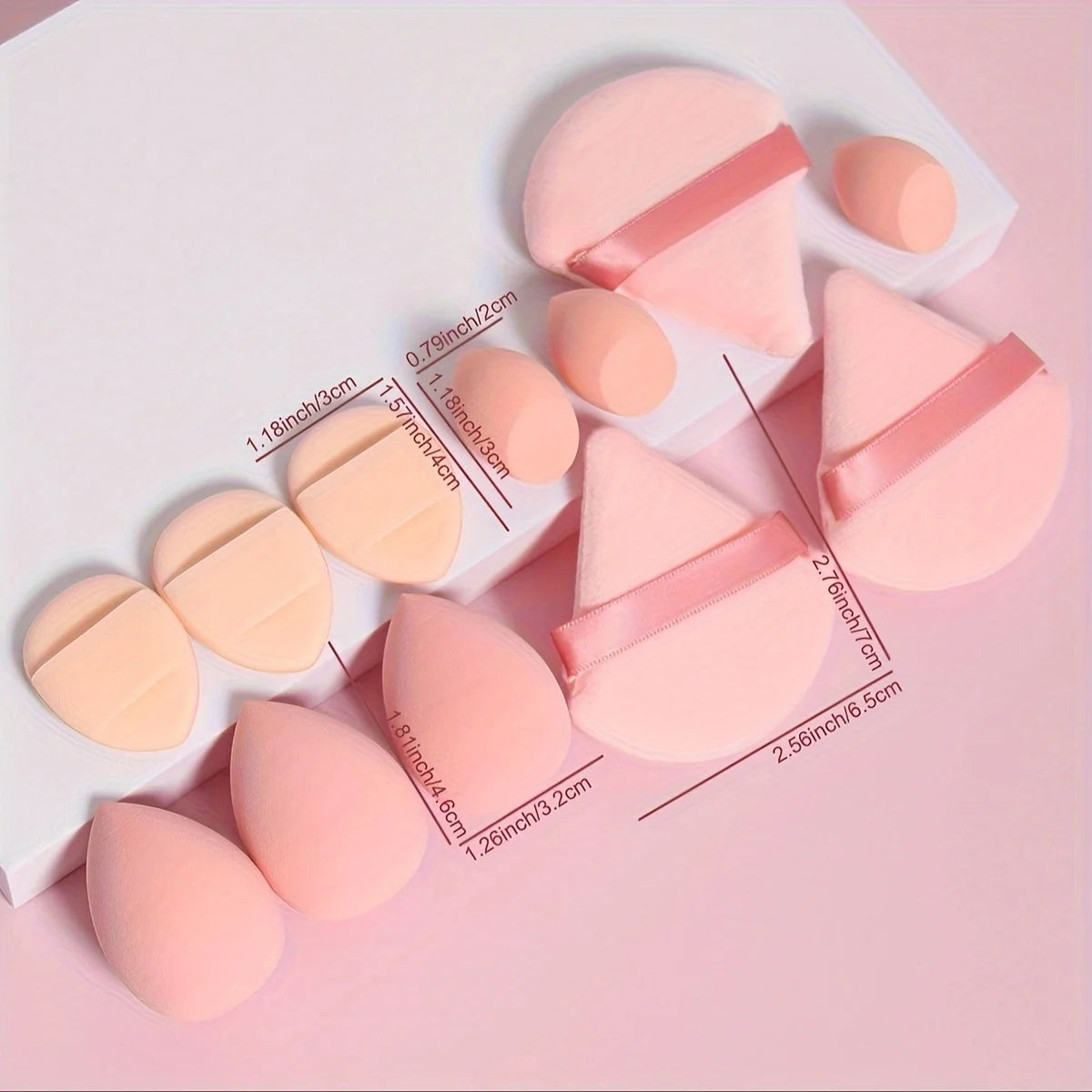 12- Pieces Makeup Sponge Set