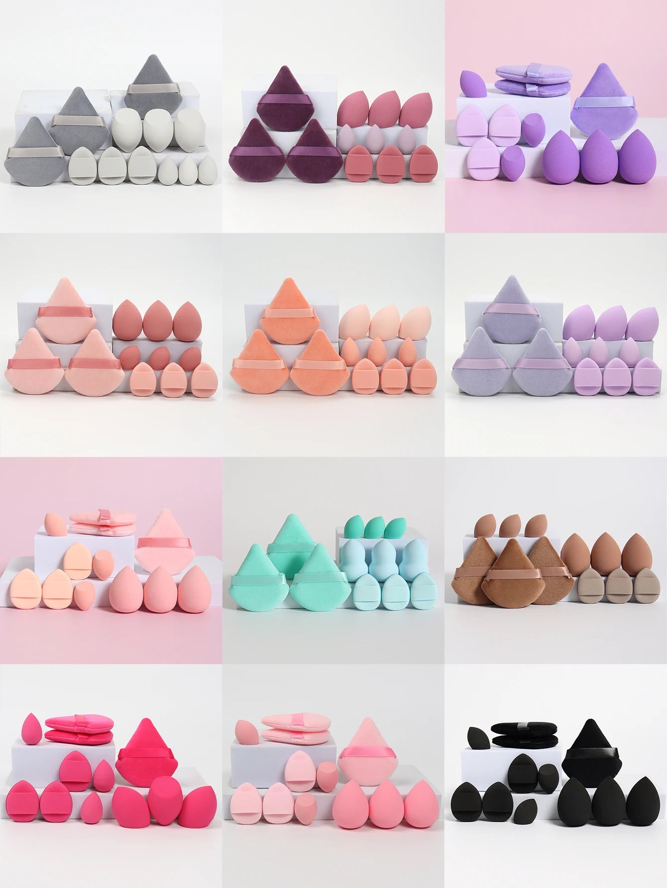 12- Pieces Makeup Sponge Set