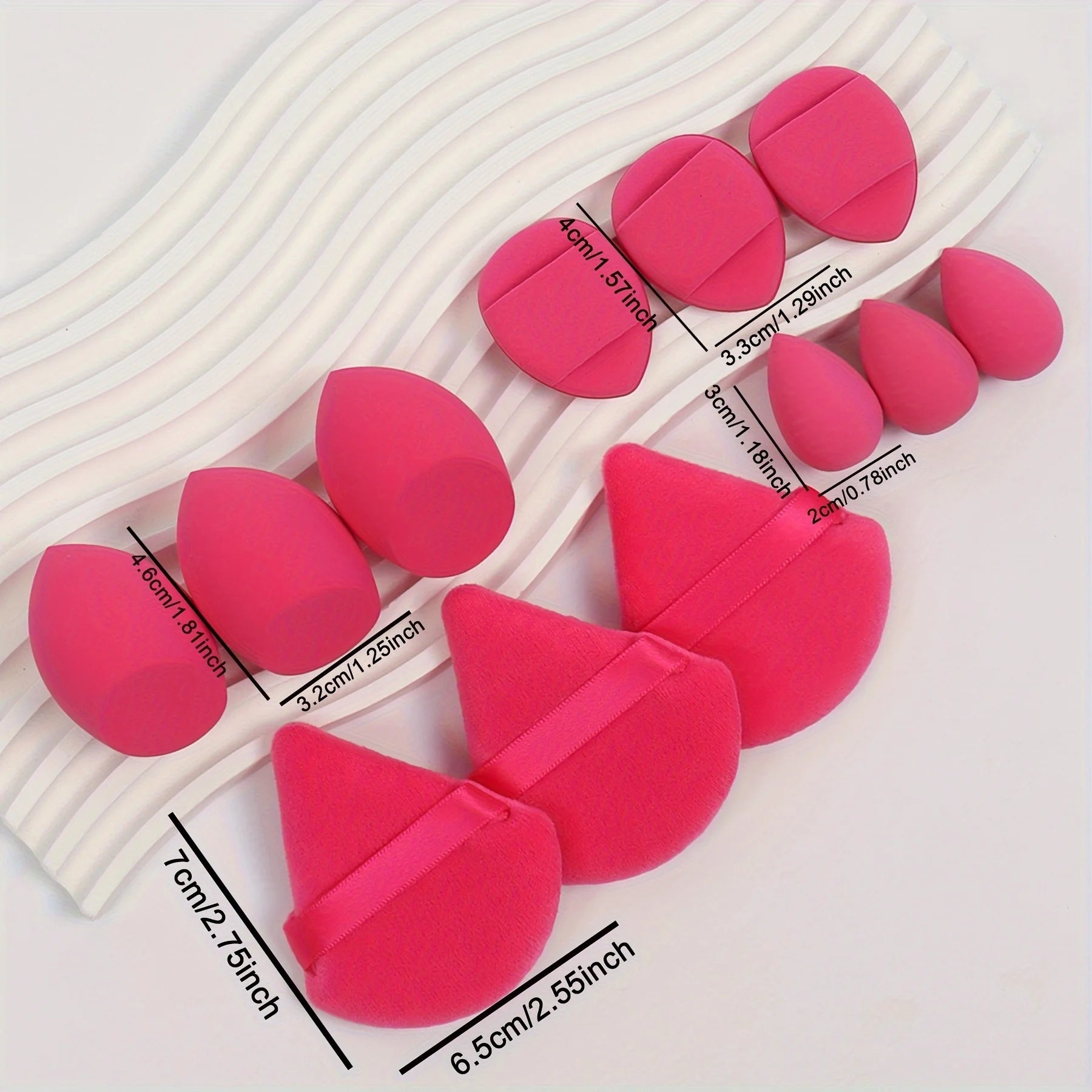 12- Pieces Makeup Sponge Set